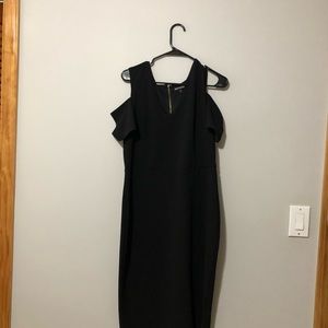 Express sz 14 cold shoulder dress